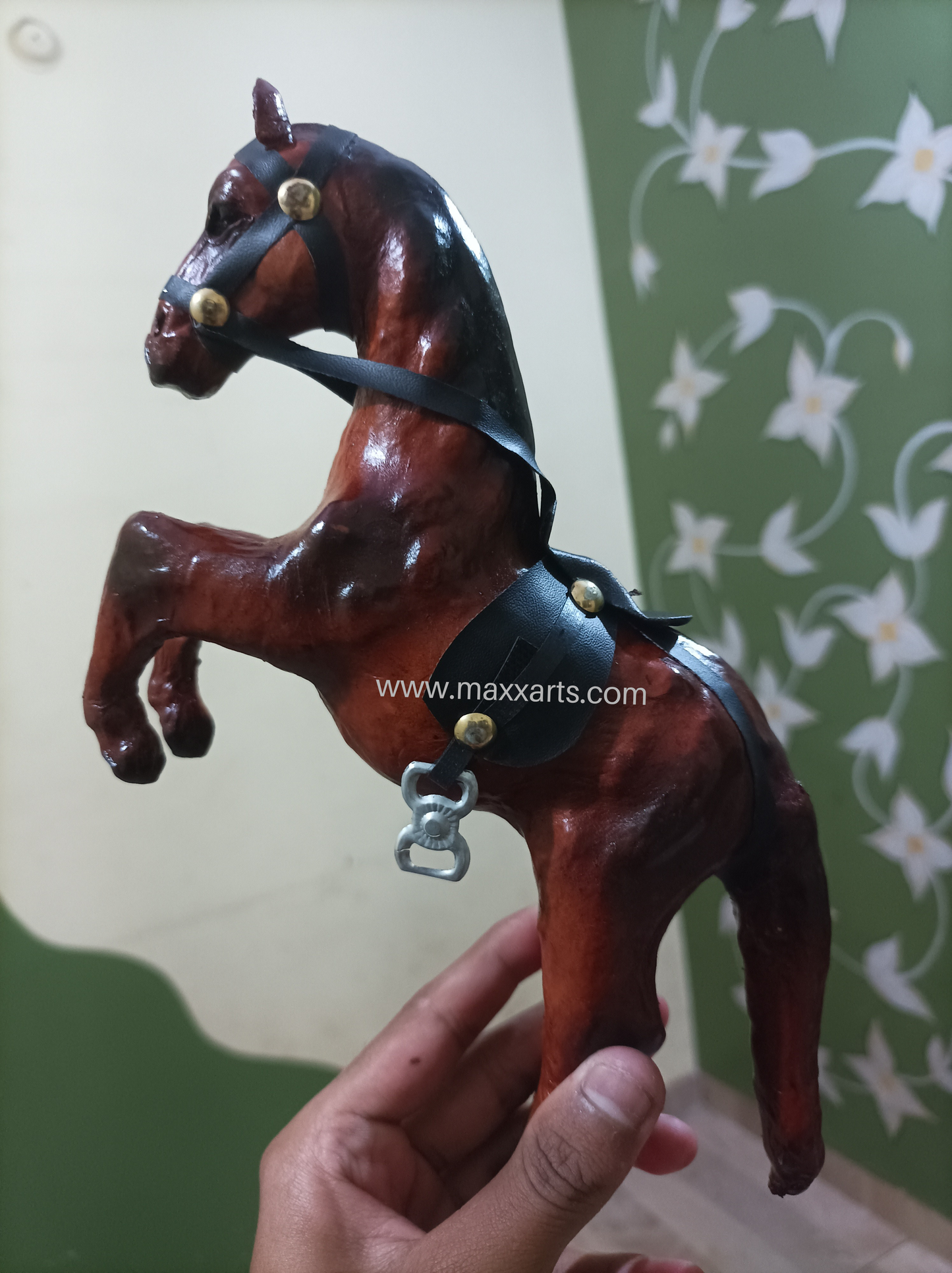 Jumping horse