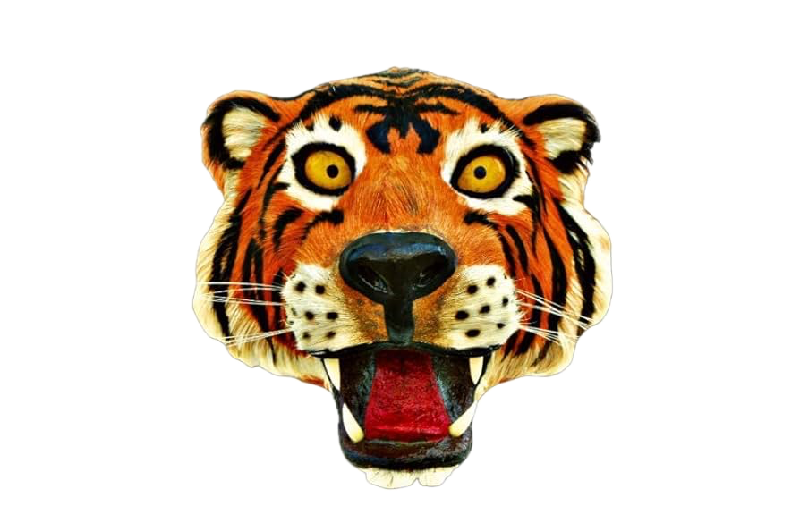 Hanging Tiger Head