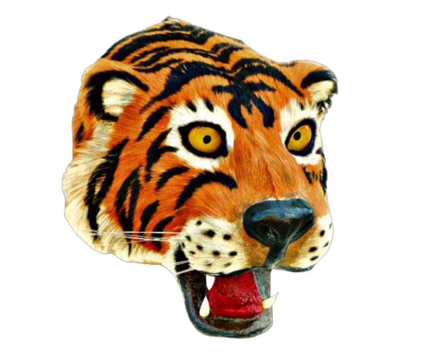 Hanging Tiger Head
