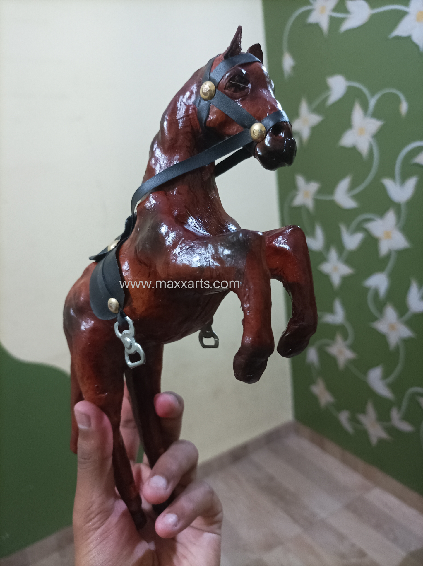Jumping horse