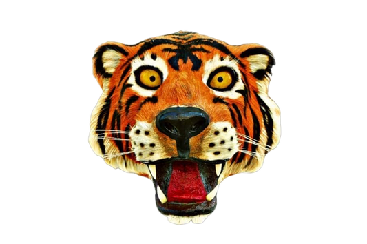 Hanging Tiger Head