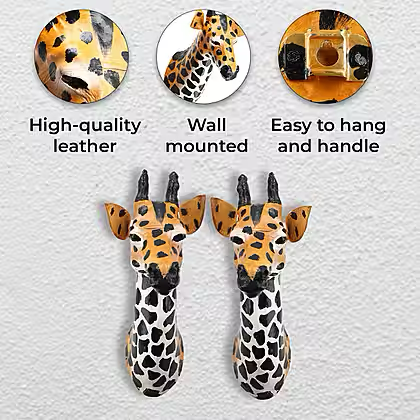 Hanging Giraffe Head